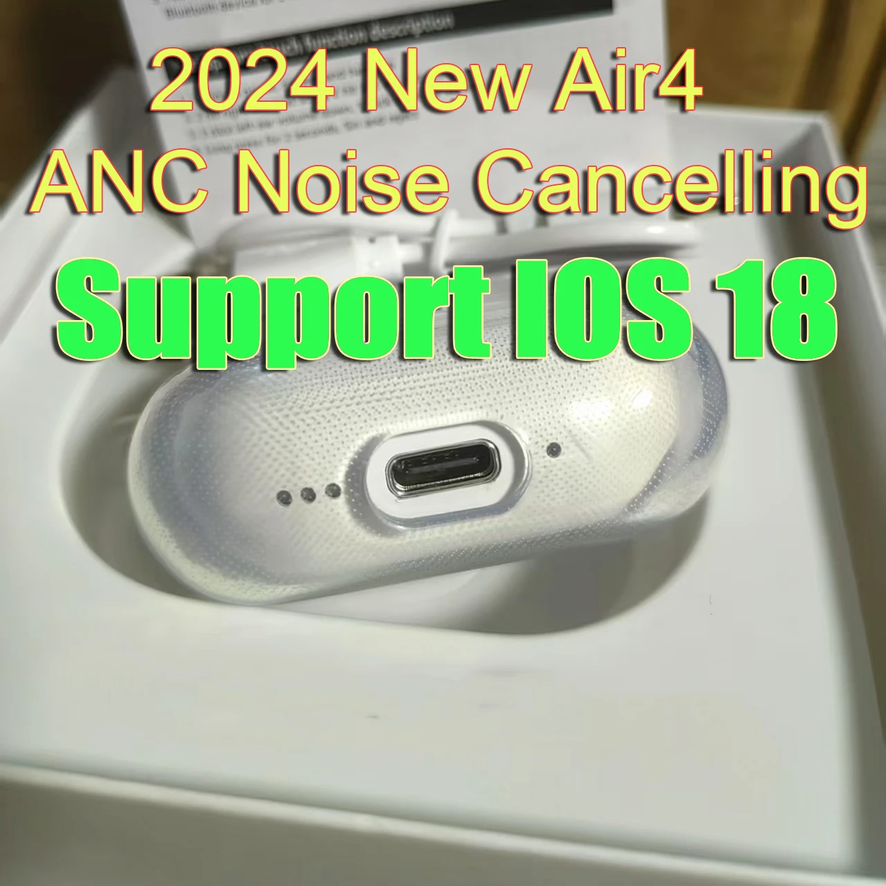 2025 Wireless Bluetooth Earphone for airpods Pro Anc Earbuds Gaming Headset Original Bluetooth Headphones
2025 Wireless Bluetooth Earphone for airpods Pro Anc Earbuds Gaming Headset Original Bluetooth Headphones