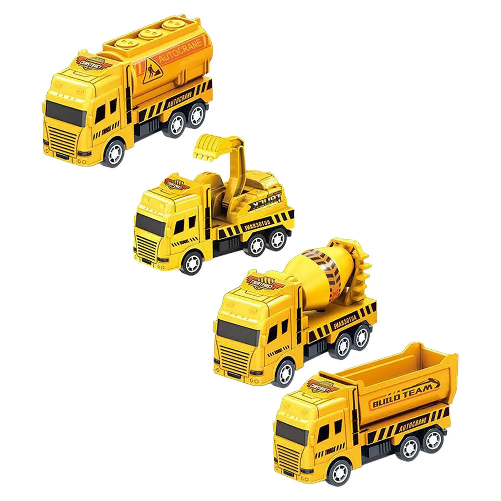 4 Pcs Toddler Toys Pull Back Engineering Vehicle Kids Construction Truck Model Small Yellow Mini for Toddlers Child
4 Pcs Toddler Toys Pull Back Engineering Vehicle Kids Construction Truck Model Small Yellow Mini for Toddlers Child