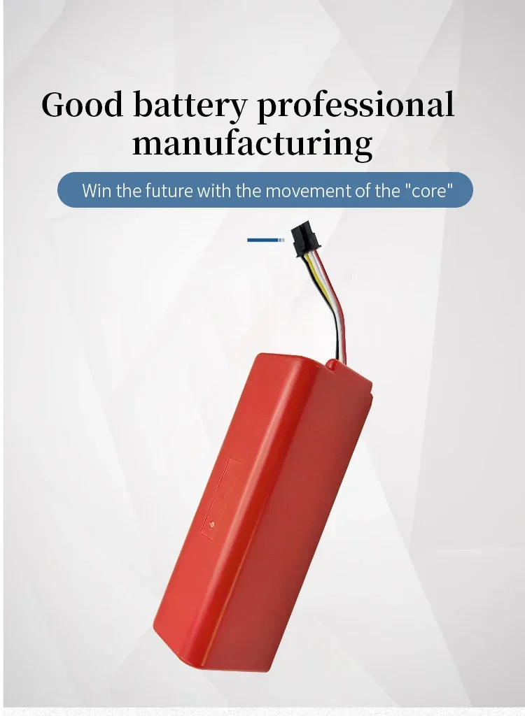 2025 New 14.4V 6.8Ah Robotic Vacuum Cleaner Replacement Battery for Xiaomi Roborock S55 S65 S60 S50 S51 S5 MAX S6 Parts
2025 New 14.4V 6.8Ah Robotic Vacuum Cleaner Replacement Battery for Xiaomi Roborock S55 S65 S60 S50 S51 S5 MAX S6 Parts