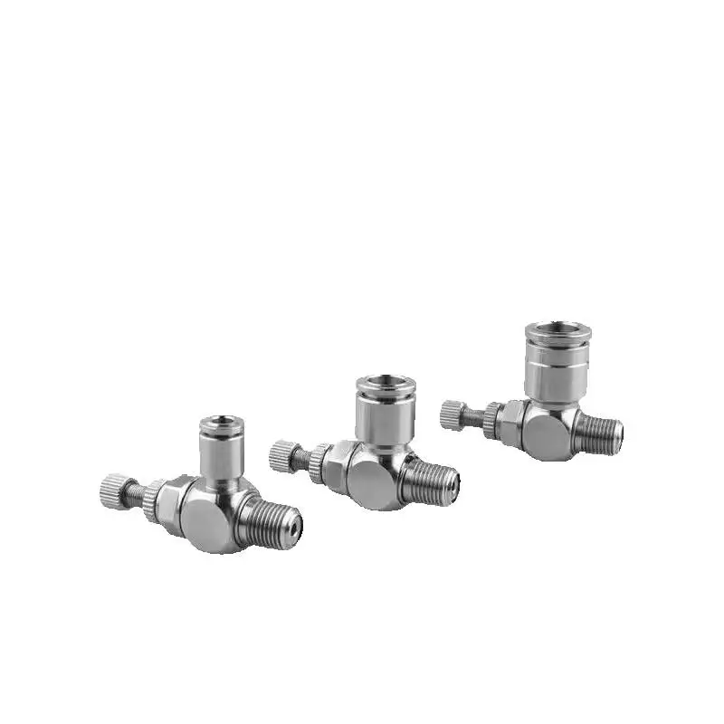 Stainless Steel 304 Speed Contol Valve Sl6-01 Regulating Flow Resticto Pipe Thottle SA-04 SA-06 SA-08 SA-10 SA-12
Stainless Steel 304 Speed Contol Valve Sl6-01 Regulating Flow Resticto Pipe Thottle SA-04 SA-06 SA-08 SA-10 SA-12