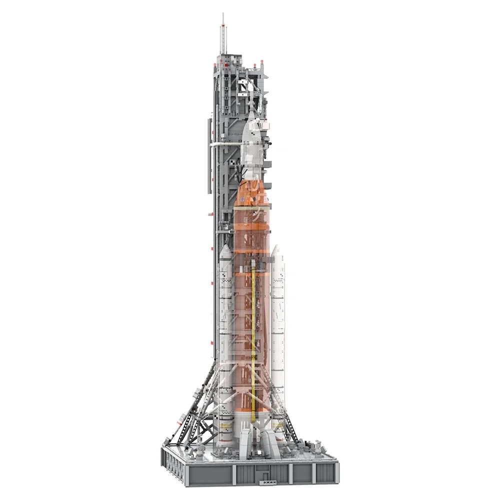 MOC Space SLS мобильный пусковой механизм башня ракета строительные блоки система запуска SLS 1B Строительные блоки Детская игрушка подарок на день рождения
MOC Space SLS мобильный пусковой механизм башня ракета строительные блоки система запуска SLS 1B Строительные блоки Детская игрушка подарок на день рождения