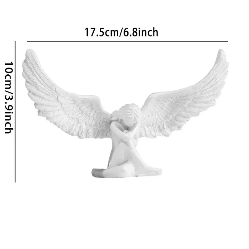 Modern Angel Goddess Decorative Figurines Creative Resin Crafts Living Room Bookcase Wine Cabinet Home Decor Accessories
Modern Angel Goddess Decorative Figurines Creative Resin Crafts Living Room Bookcase Wine Cabinet Home Decor Accessories