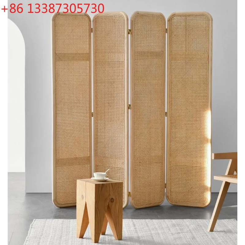 Japanese-style solid wood rattan screen partition living room simple household entrance cover entrance new Chinese-style
Japanese-style solid wood rattan screen partition living room simple household entrance cover entrance new Chinese-style