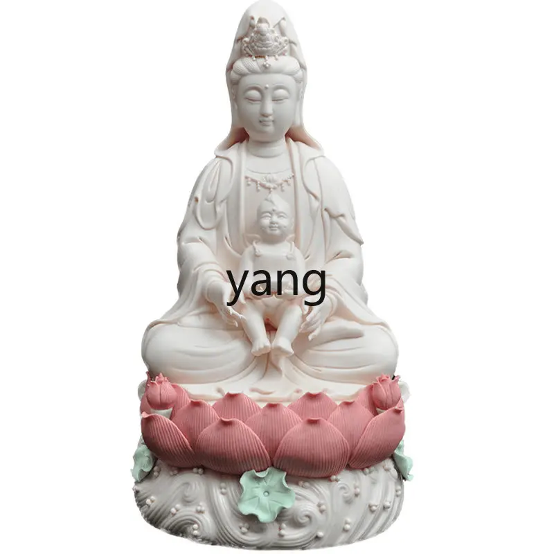 LH Guanyin Buddha statue ornament is dedicated to Guanyin Bodhisattva ceramic handicrafts for home use
LH Guanyin Buddha statue ornament is dedicated to Guanyin Bodhisattva ceramic handicrafts for home use