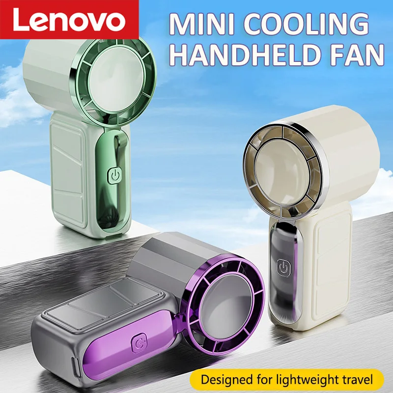 Lenovo Mini Portable Cooling Handheld Fan Quiet Rechargeable Ultra-Powerful 5 Speed Adjustable Air Cooling Turbo Fan for Outdoor
Lenovo Mini Portable Cooling Handheld Fan Quiet Rechargeable Ultra-Powerful 5 Speed Adjustable Air Cooling Turbo Fan for Outdoor