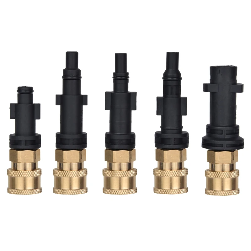 High Pressure Washer Quick Connect Adapter 1/4" Thread with Nozzle Fits LAVOR/Sterwins/Parkside Durable Plastic Kit
High Pressure Washer Quick Connect Adapter 1/4" Thread with Nozzle Fits LAVOR/Sterwins/Parkside Durable Plastic Kit