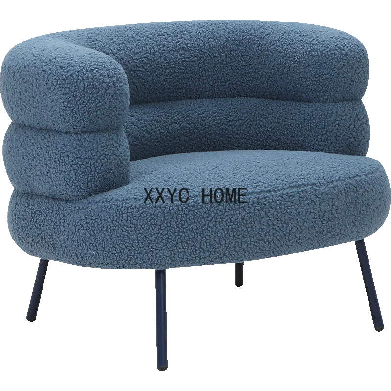 Диван Lamswol Mid-Oude Vrijetijdsbesteding Stoel Enkele Диван Blauw En Wit 
Диван Lamswol Mid-Oude Vrijetijdsbesteding Stoel Enkele Диван Blauw En Wit