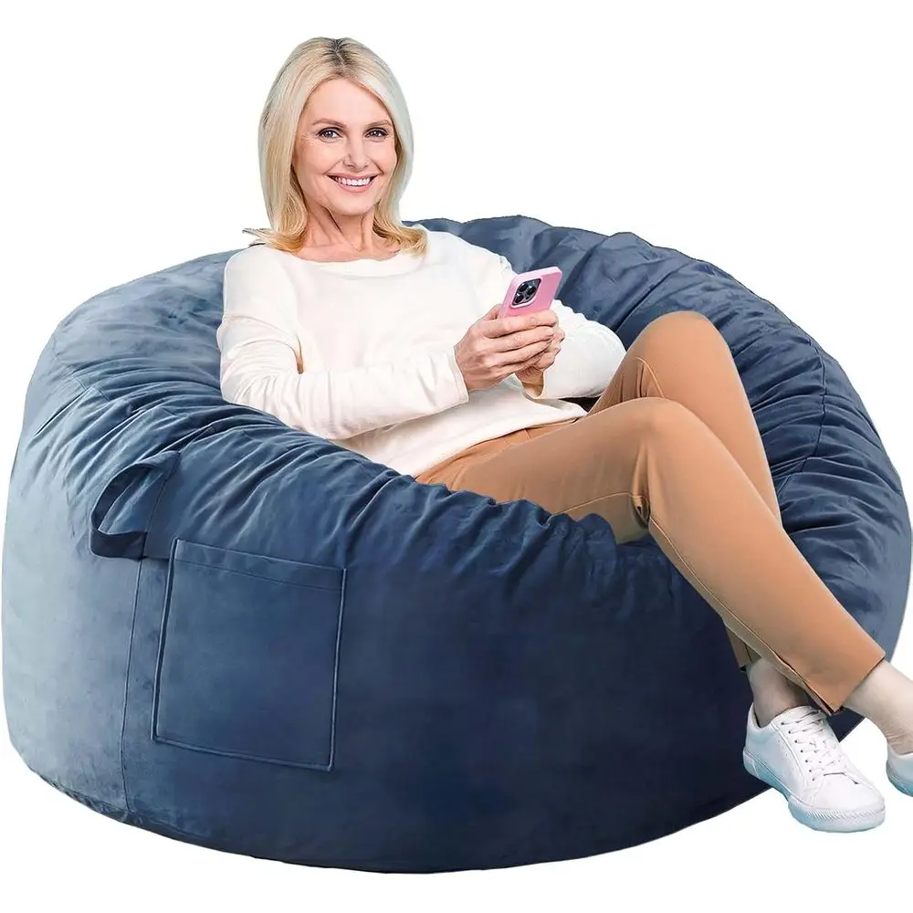 Bean Bag Chairs, Memory oam Stuing Bean Bag Chair or Adults/Teens/Kids, Velvet Lazy Soa urniture with Removable High-Rebound Mem
Bean Bag Chairs, Memory oam Stuing Bean Bag Chair or Adults/Teens/Kids, Velvet Lazy Soa urniture with Removable High-Rebound Mem