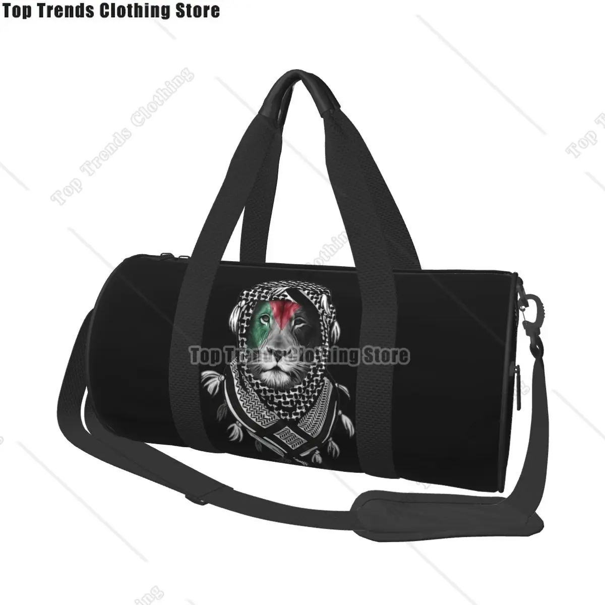 Palestinian Lion Gym Bag Fashion Travel Sports Bags Male Female Custom Gym Accessories Colorful Fitness Bag Outdoor Handbags
Palestinian Lion Gym Bag Fashion Travel Sports Bags Male Female Custom Gym Accessories Colorful Fitness Bag Outdoor Handbags