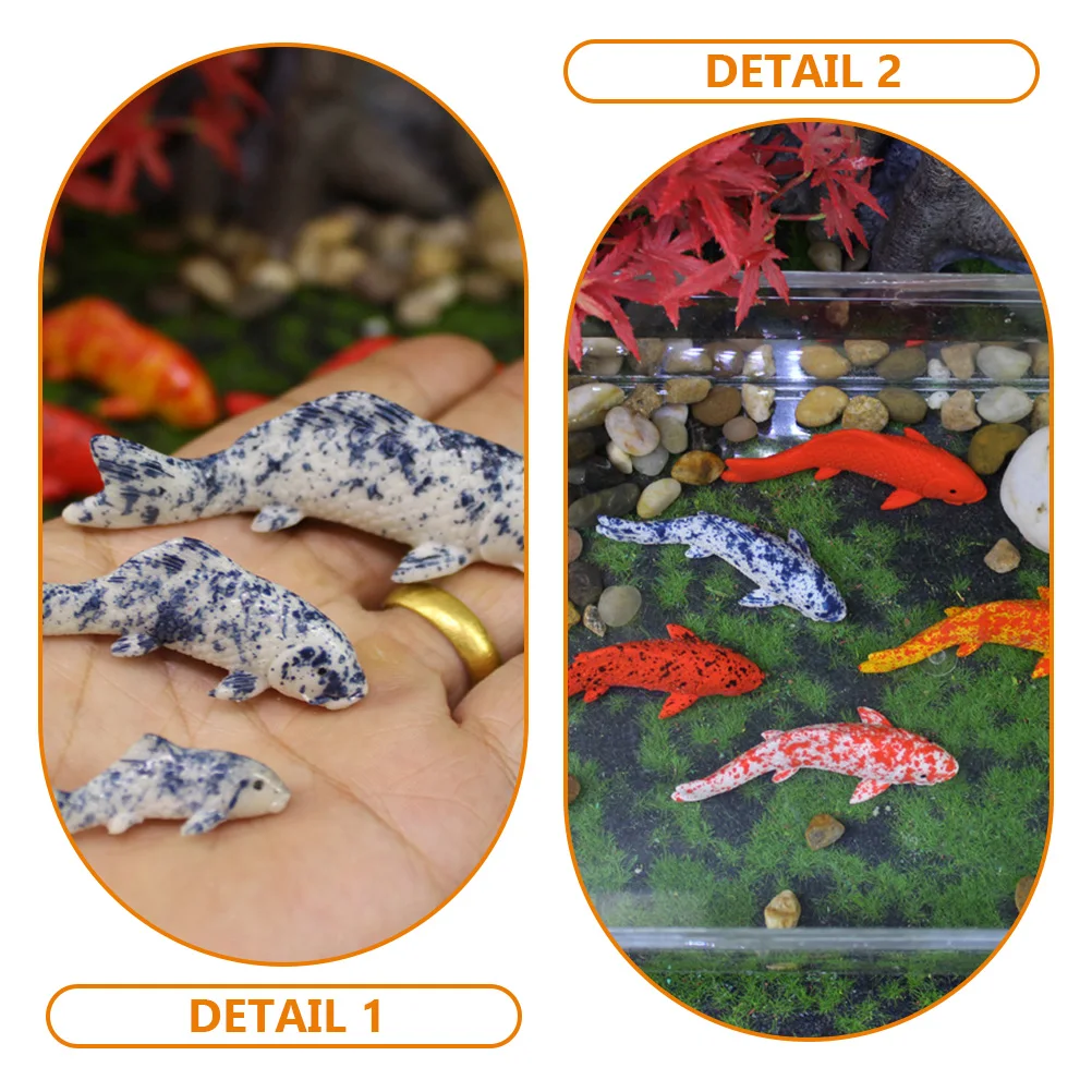 Koi Decorations Fake Fish Imitation Artificial Fancy Carp Tank Statue Decorative Aquarium
Koi Decorations Fake Fish Imitation Artificial Fancy Carp Tank Statue Decorative Aquarium
