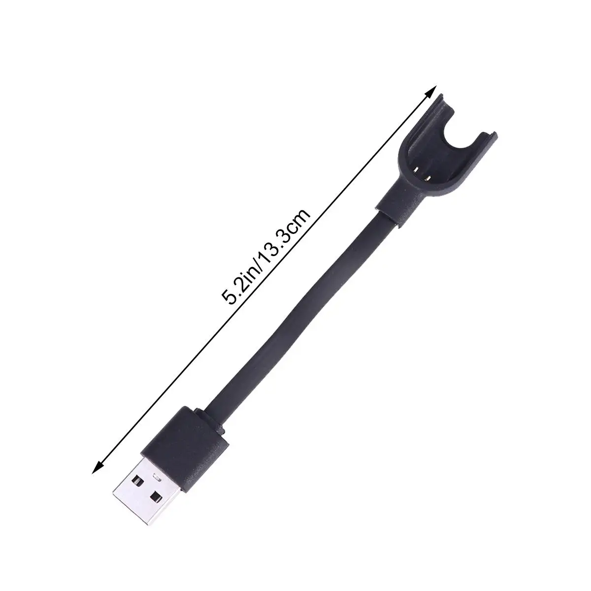 Charging Cable Cord Replacement USB for 3 Smart Wristband Bracelet Heart Rate Monitor Fitness (Black)
Charging Cable Cord Replacement USB for 3 Smart Wristband Bracelet Heart Rate Monitor Fitness (Black)