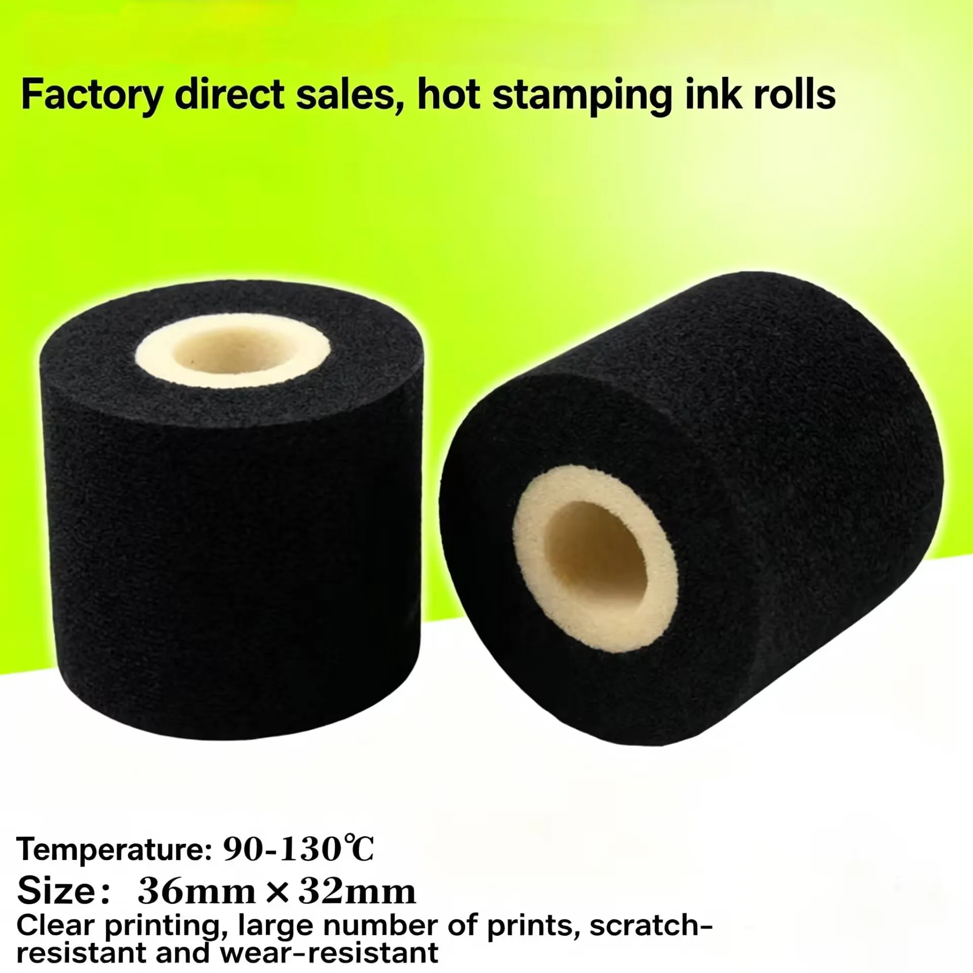 Mouron Solid Heat Stamping Ink Wheel for MY380F Marking Machine, Packaging Machine, High & Medium Temperature
Mouron Solid Heat Stamping Ink Wheel for MY380F Marking Machine, Packaging Machine, High & Medium Temperature