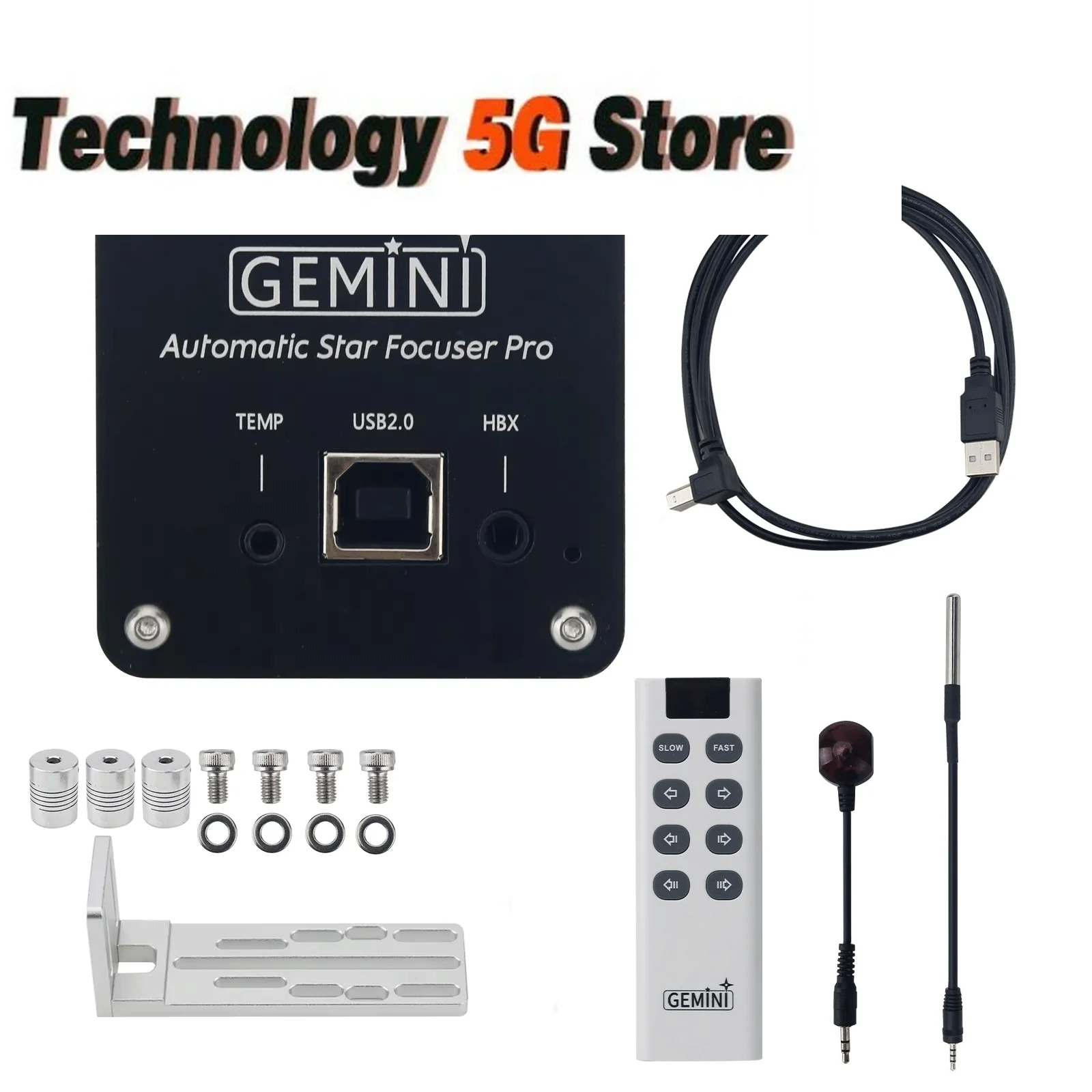 NEW GEMINI EAF Automatic Star Focuser Pro Electric Auto Focusing for Astronomical Deep Space Photography telescope-Ascom/indi
NEW GEMINI EAF Automatic Star Focuser Pro Electric Auto Focusing for Astronomical Deep Space Photography telescope-Ascom/indi