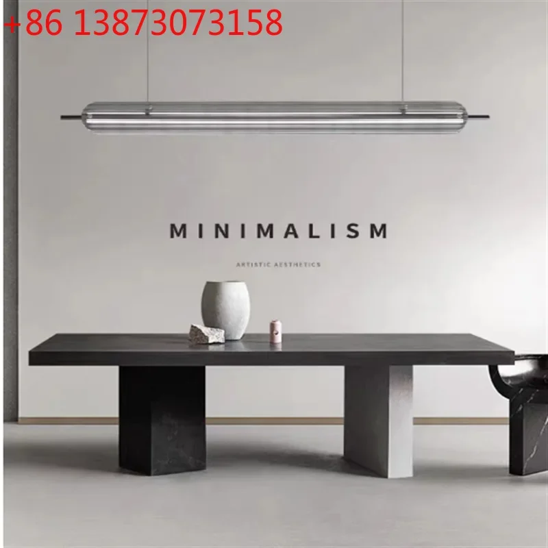 Nordic retro imitation cement three-color wabi-sabi wind solid wood long table
Nordic retro imitation cement three-color wabi-sabi wind solid wood long table