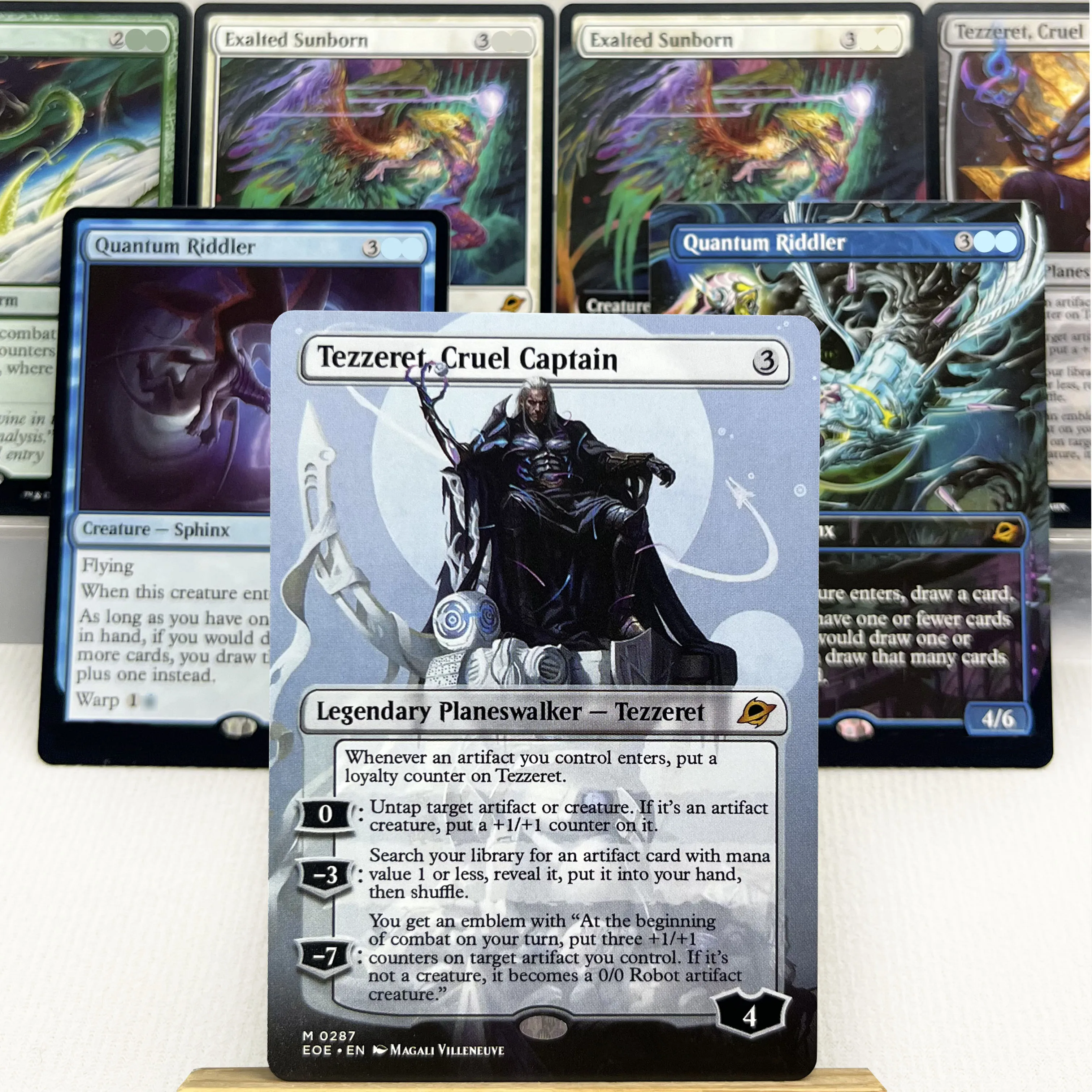 EOE HOLO15-Ⅰ01 Tcg proxy magic cards Tezzeret, Cruel Captain Quantum Riddler Evendo, Waking Haven Ouroboroid gather
EOE HOLO15-Ⅰ01 Tcg proxy magic cards Tezzeret, Cruel Captain Quantum Riddler Evendo, Waking Haven Ouroboroid gather