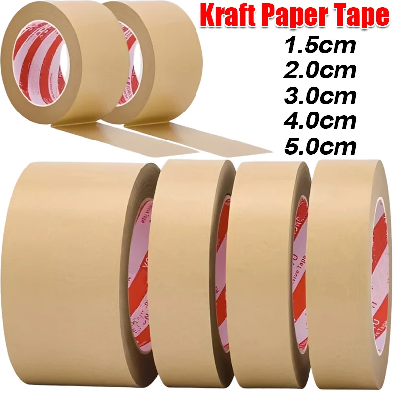 Strong Self Adhesive Kraft Paper Tapes Waterproof Sealing Shipping Packaging Tape Eco Friendly Brown Kraft Paper Fixed Tapes
Strong Self Adhesive Kraft Paper Tapes Waterproof Sealing Shipping Packaging Tape Eco Friendly Brown Kraft Paper Fixed Tapes