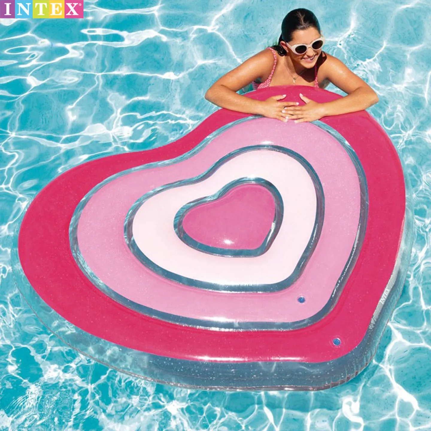 INTEX Love Floating Row Bed Water Toys Inflatable Mounts Swimming Rings Adult Male Female Chair Children
INTEX Love Floating Row Bed Water Toys Inflatable Mounts Swimming Rings Adult Male Female Chair Children