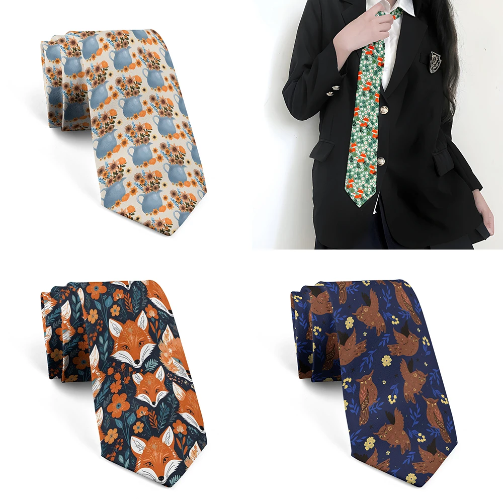 Funny little animal party wedding tie fashion 3d printing men's tie creative slim polyester 8 cm wide tie shirt accessories
Funny little animal party wedding tie fashion 3d printing men's tie creative slim polyester 8 cm wide tie shirt accessories