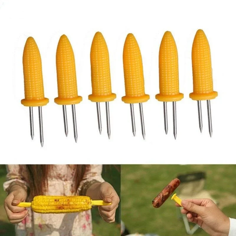 10pcs Stainless Steel Corn Roasting Needle Fork Mini Barbecue Fork Barbecue Tools Outdoor Camping Barbecue Fruit Fork BBQ Tool
10pcs Stainless Steel Corn Roasting Needle Fork Mini Barbecue Fork Barbecue Tools Outdoor Camping Barbecue Fruit Fork BBQ Tool