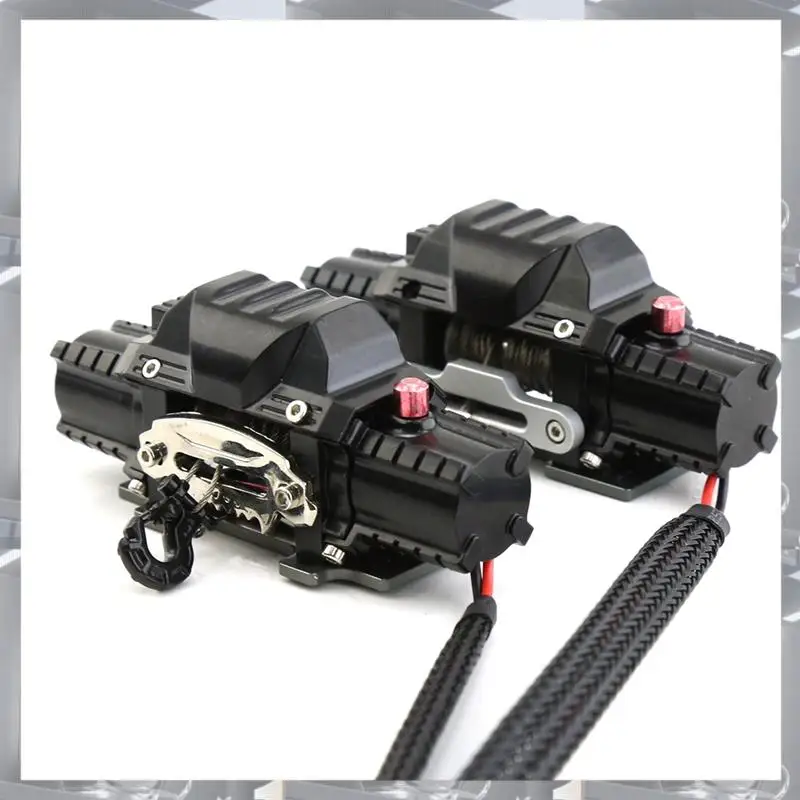 A84F-Dual Motor Metal Simulated Winch For 1/8 1/10 RC Crawler Car Axial SCX10 TRAXXAS TRX4 RC4WD D90 Upgrade Parts
A84F-Dual Motor Metal Simulated Winch For 1/8 1/10 RC Crawler Car Axial SCX10 TRAXXAS TRX4 RC4WD D90 Upgrade Parts