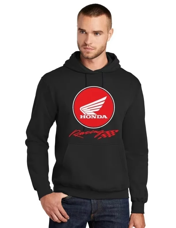 Honda Racing Motorcycle Off-Road Motorcycle Флисовая толстовка с капюшоном с принтом для мотоциклиста Мужская и женская модная одежда
Honda Racing Motorcycle Off-Road Motorcycle Флисовая толстовка с капюшоном с принтом для мотоциклиста Мужская и женская модная одежда