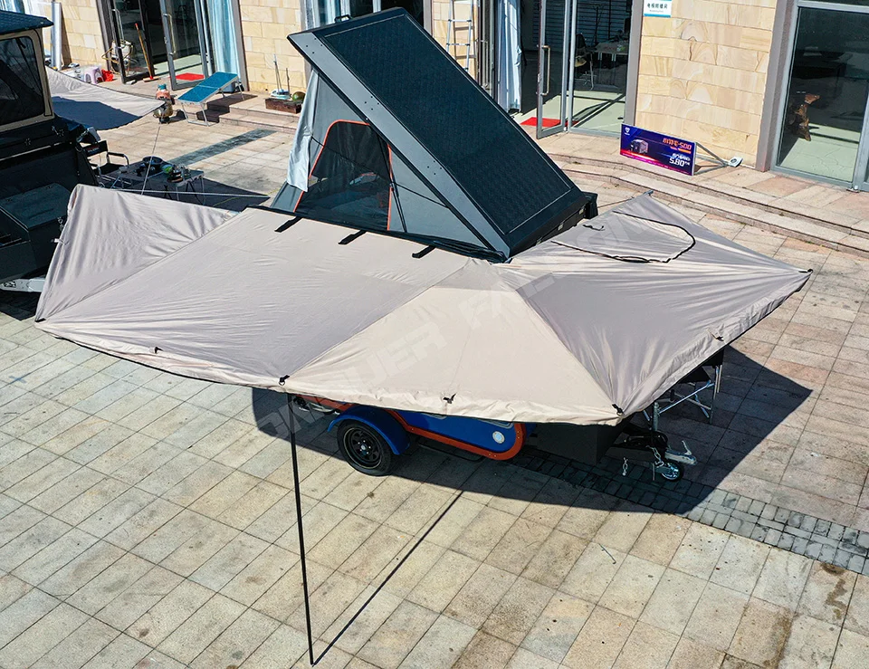 Factory Sales 270 Degree Car Side Awning Waterproof with Aluminum Poles for Camping Outdoors Capacity 4 Persons 2 Persons
Factory Sales 270 Degree Car Side Awning Waterproof with Aluminum Poles for Camping Outdoors Capacity 4 Persons 2 Persons