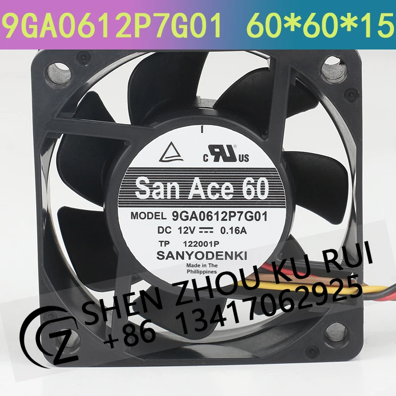 Оригинальный Sanyo 12 В/0,16 А/6015 60X60X15 мм 6 см корпус малой мощности бесшумный 4-проводной сервер 9GA0612P7G01 охлаждающий вентилятор
Оригинальный Sanyo 12 В/0,16 А/6015 60X60X15 мм 6 см корпус малой мощности бесшумный 4-проводной сервер 9GA0612P7G01 охлаждающий вентилятор