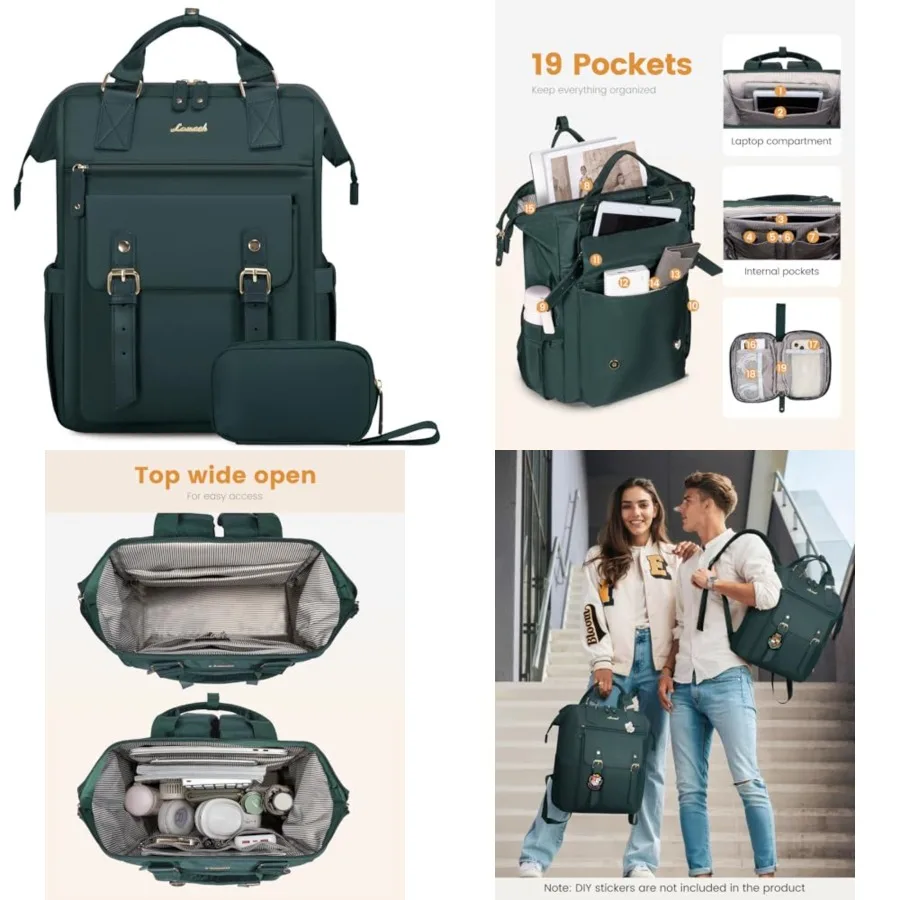 Laptop Backpack for Women Work Travel Backpack Purse, Nurse Bags Teacher Doctor Commuter Busess Computer Bag, College Backpack
Laptop Backpack for Women Work Travel Backpack Purse, Nurse Bags Teacher Doctor Commuter Busess Computer Bag, College Backpack