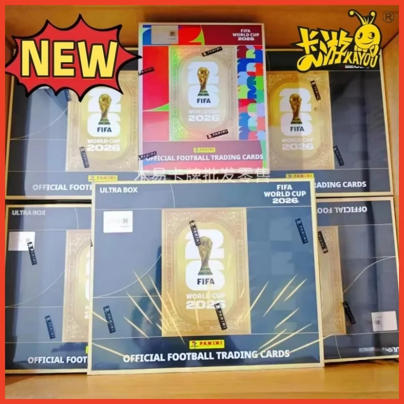 New 2026 Fifa X Panini & Kayou World Cup Official Football Collectible Cards Football Players Trading Cards Toys Gifts
New 2026 Fifa X Panini & Kayou World Cup Official Football Collectible Cards Football Players Trading Cards Toys Gifts