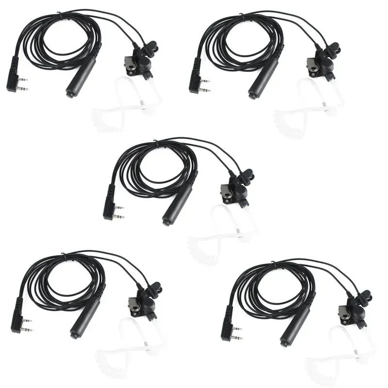 Lot 5pcs New 3 Wire Pro Covert Acoustic Tube Earpiece Headset PTT Mic Microphone for Kenwood Pro-Talk XLS TK BAOFENG UV-5R Radio
Lot 5pcs New 3 Wire Pro Covert Acoustic Tube Earpiece Headset PTT Mic Microphone for Kenwood Pro-Talk XLS TK BAOFENG UV-5R Radio