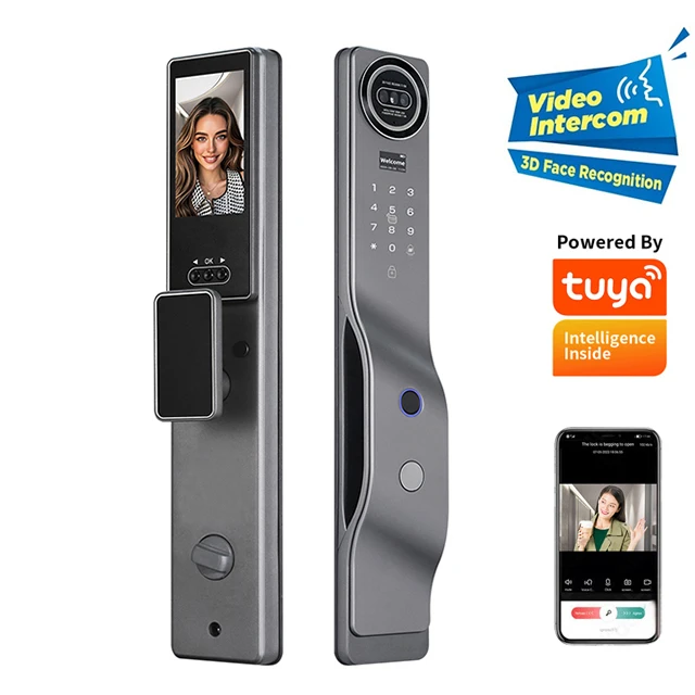 Convenient real-time intercom palm print 3D facial recognition fingerprint biometric RFID IC card wireless intelligent digital d
Convenient real-time intercom palm print 3D facial recognition fingerprint biometric RFID IC card wireless intelligent digital d
