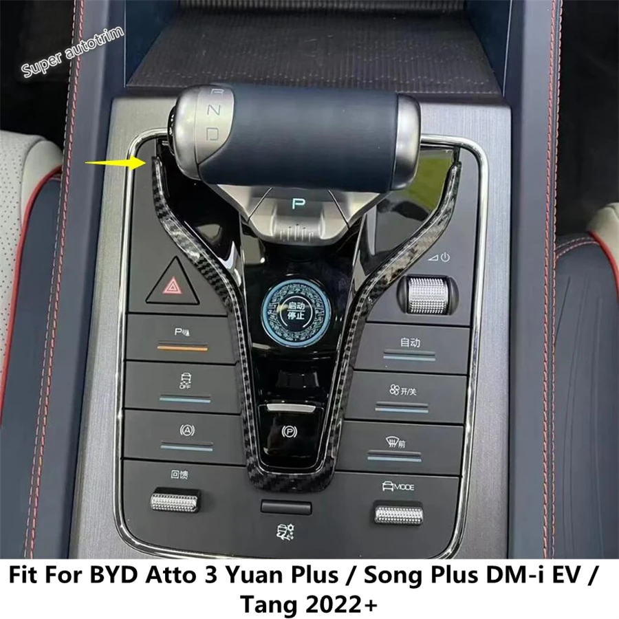 Central Gear Shift Panel Decor Cover Trim For BYD Atto 3 Yuan Plus /Song Plus DM-i EV / Tang 2022 2023 2024 Interior Accessories
Central Gear Shift Panel Decor Cover Trim For BYD Atto 3 Yuan Plus /Song Plus DM-i EV / Tang 2022 2023 2024 Interior Accessories