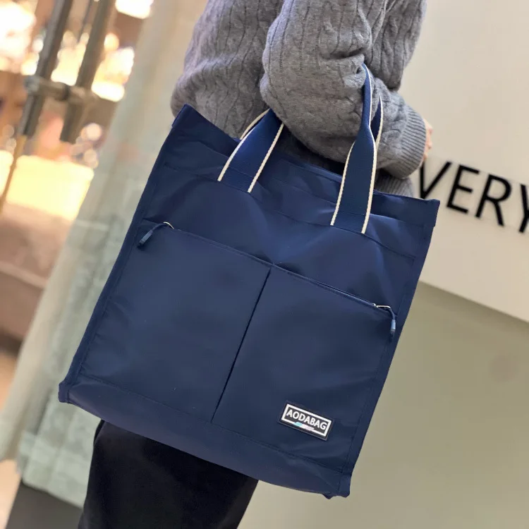 Large Capacity Nylon Tote Bag, Multi-Pocket Zipper Closure School Work bag, Machine Washable for Students Books Lunch сумка sacs
Large Capacity Nylon Tote Bag, Multi-Pocket Zipper Closure School Work bag, Machine Washable for Students Books Lunch сумка sacs