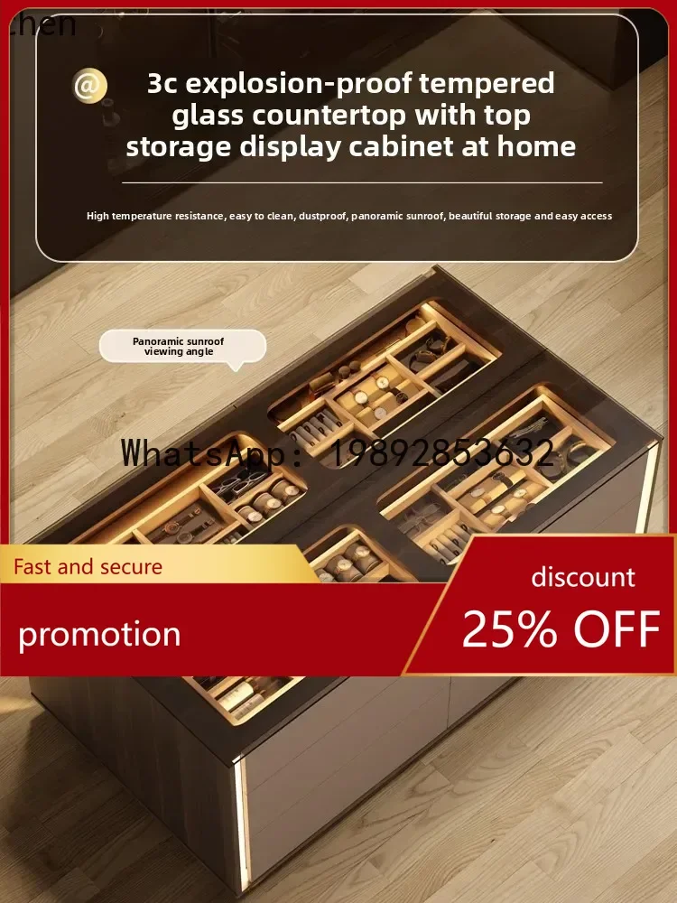 YFY Cloakroom Center Island Minimalist Double-Sided Chest of Drawers Jewelry Display Cabinet
YFY Cloakroom Center Island Minimalist Double-Sided Chest of Drawers Jewelry Display Cabinet