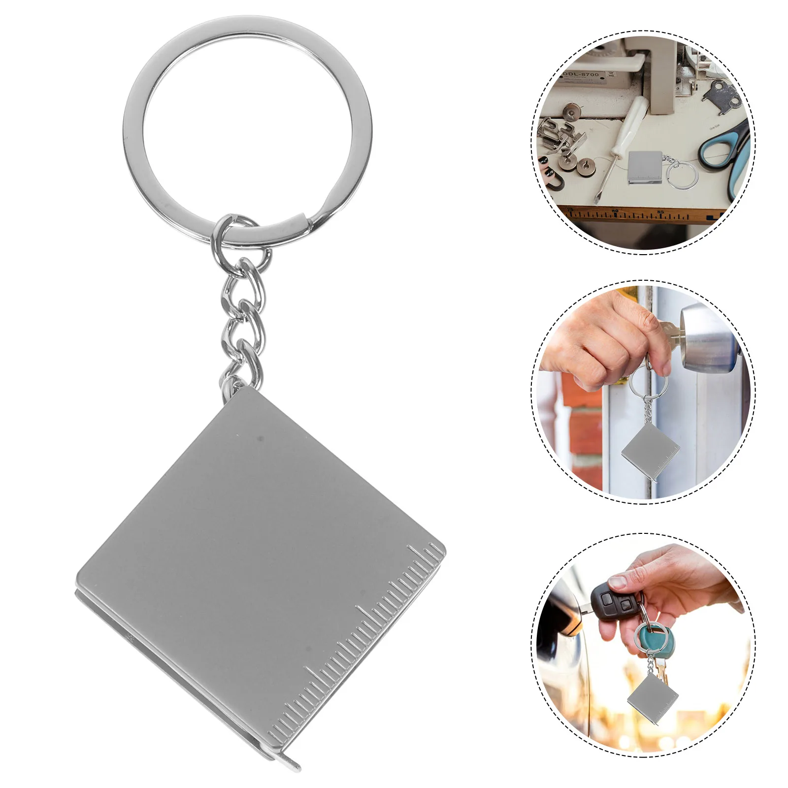 Metal Tape Measure Keychain Mini Portable Retractable Ruler Flexible Measuring Tool for Home Outdoor Accessories Clear Scale
Metal Tape Measure Keychain Mini Portable Retractable Ruler Flexible Measuring Tool for Home Outdoor Accessories Clear Scale