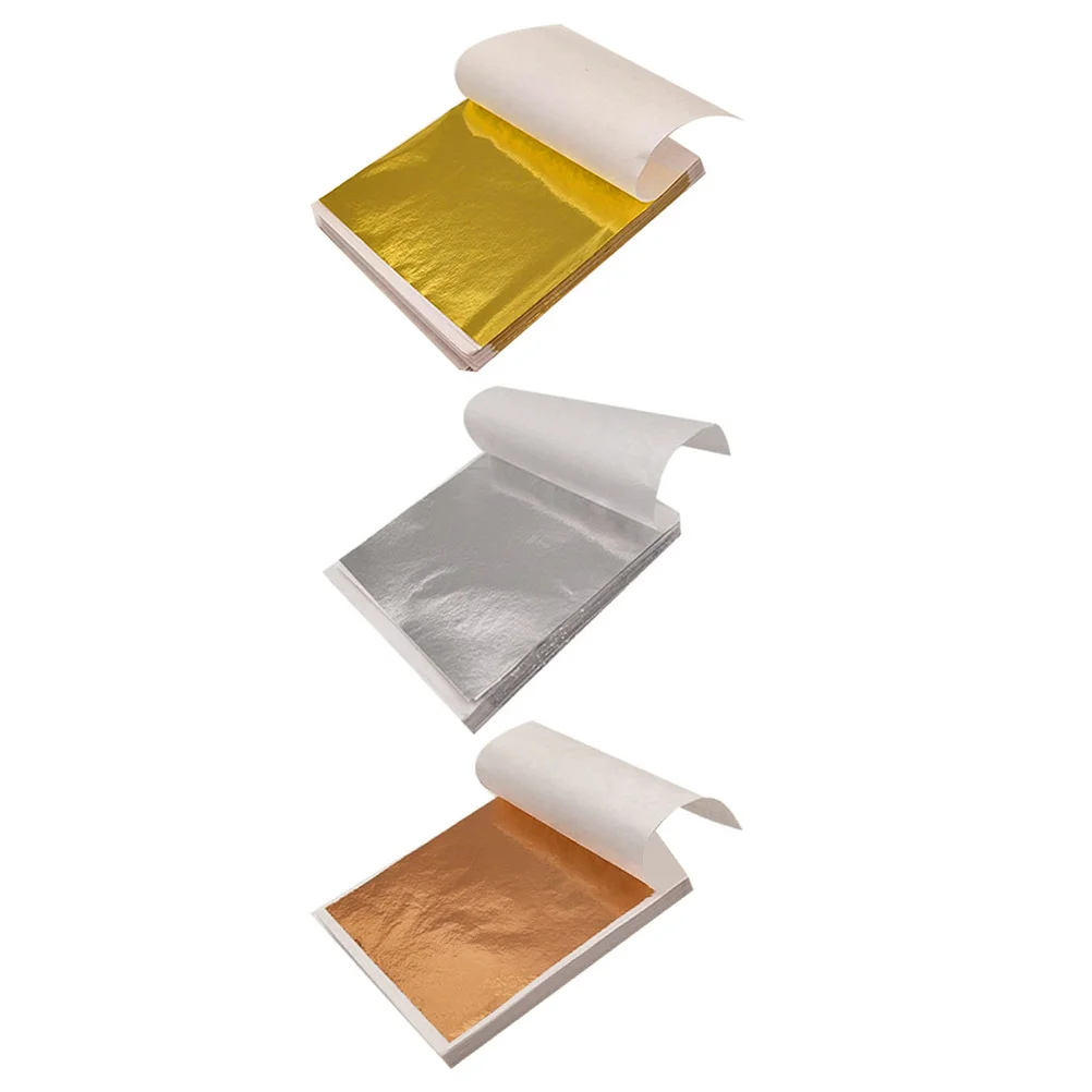 300 Sheets Gold Leaf Sheets Imitation Metallic Foil for DIY Decoration Craft Projects Handmade Artwork Nail Design Home
300 Sheets Gold Leaf Sheets Imitation Metallic Foil for DIY Decoration Craft Projects Handmade Artwork Nail Design Home