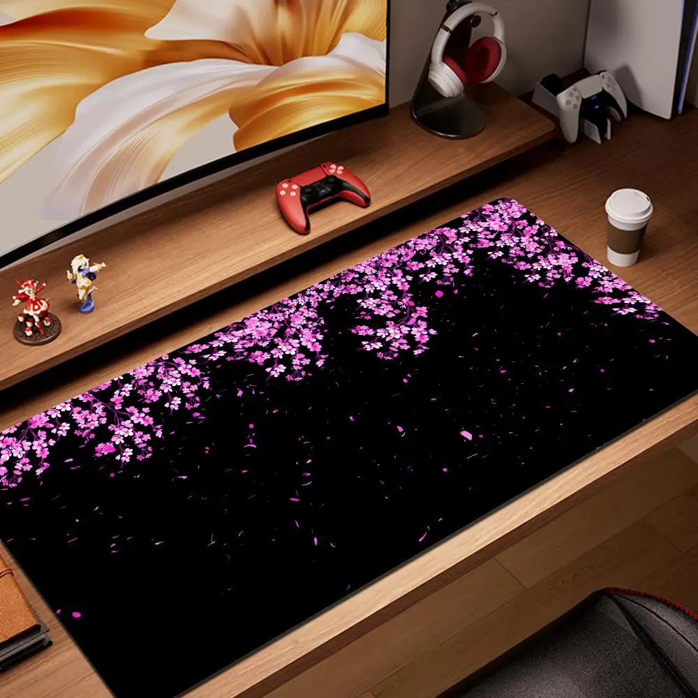 Large 900x400mm Kawaii Purple Flower Rubber Mouse Pad Gaming Desk Mat Office Carpet Cherry Blossom Mousepad Computer Accessories
Large 900x400mm Kawaii Purple Flower Rubber Mouse Pad Gaming Desk Mat Office Carpet Cherry Blossom Mousepad Computer Accessories