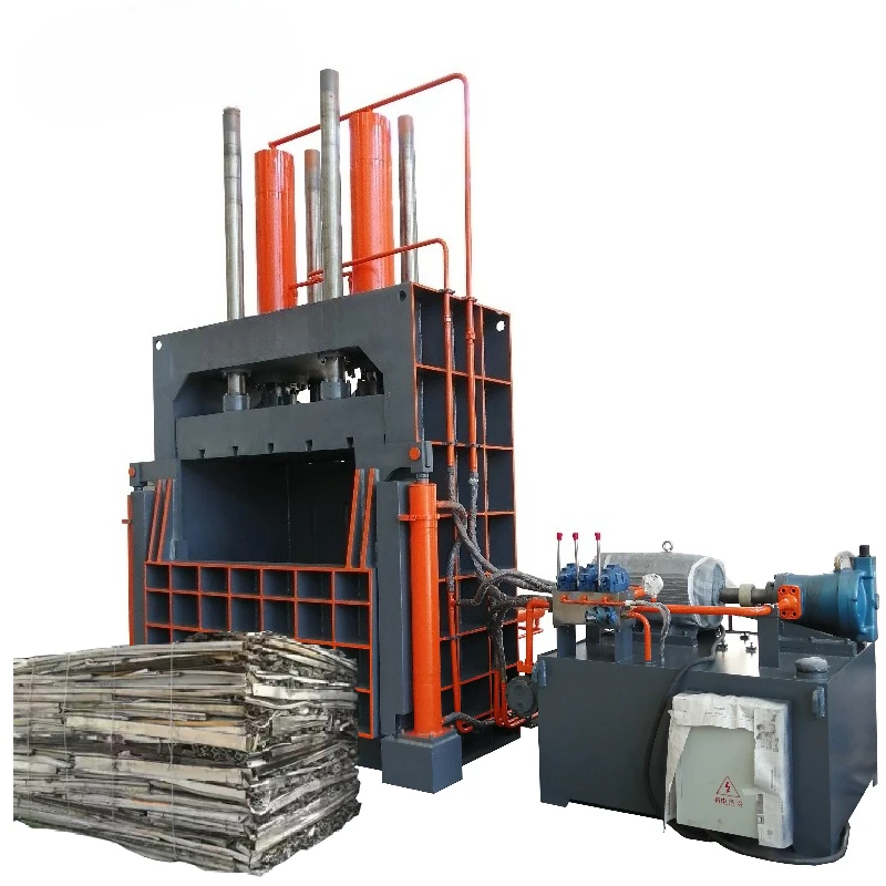 Vertical Industrial Scrap Aluminum Waste Paper Plastic Pet Bottle Carton Compactor Press Baler Machine Scrap Metal Balers
Vertical Industrial Scrap Aluminum Waste Paper Plastic Pet Bottle Carton Compactor Press Baler Machine Scrap Metal Balers