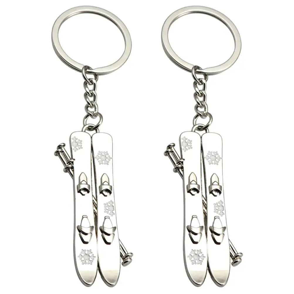 2 Pcs Snowboard Keychain Mini Metal Multipurpose Portable Gifts For Skiers Bag Keyring Backpack Decor Winter Sports
2 Pcs Snowboard Keychain Mini Metal Multipurpose Portable Gifts For Skiers Bag Keyring Backpack Decor Winter Sports