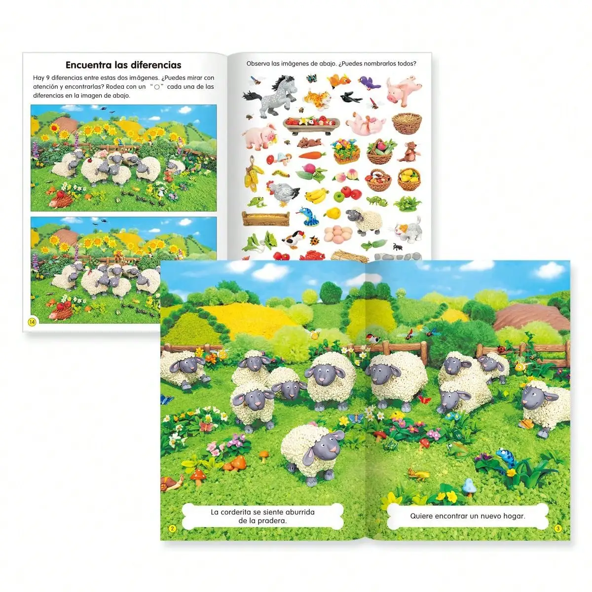 Children's Spanish enlightenment books! "La Granja Feliz" series, 4 pet stories 、Bedtime stories, enlightenment education
Children's Spanish enlightenment books! "La Granja Feliz" series, 4 pet stories 、Bedtime stories, enlightenment education