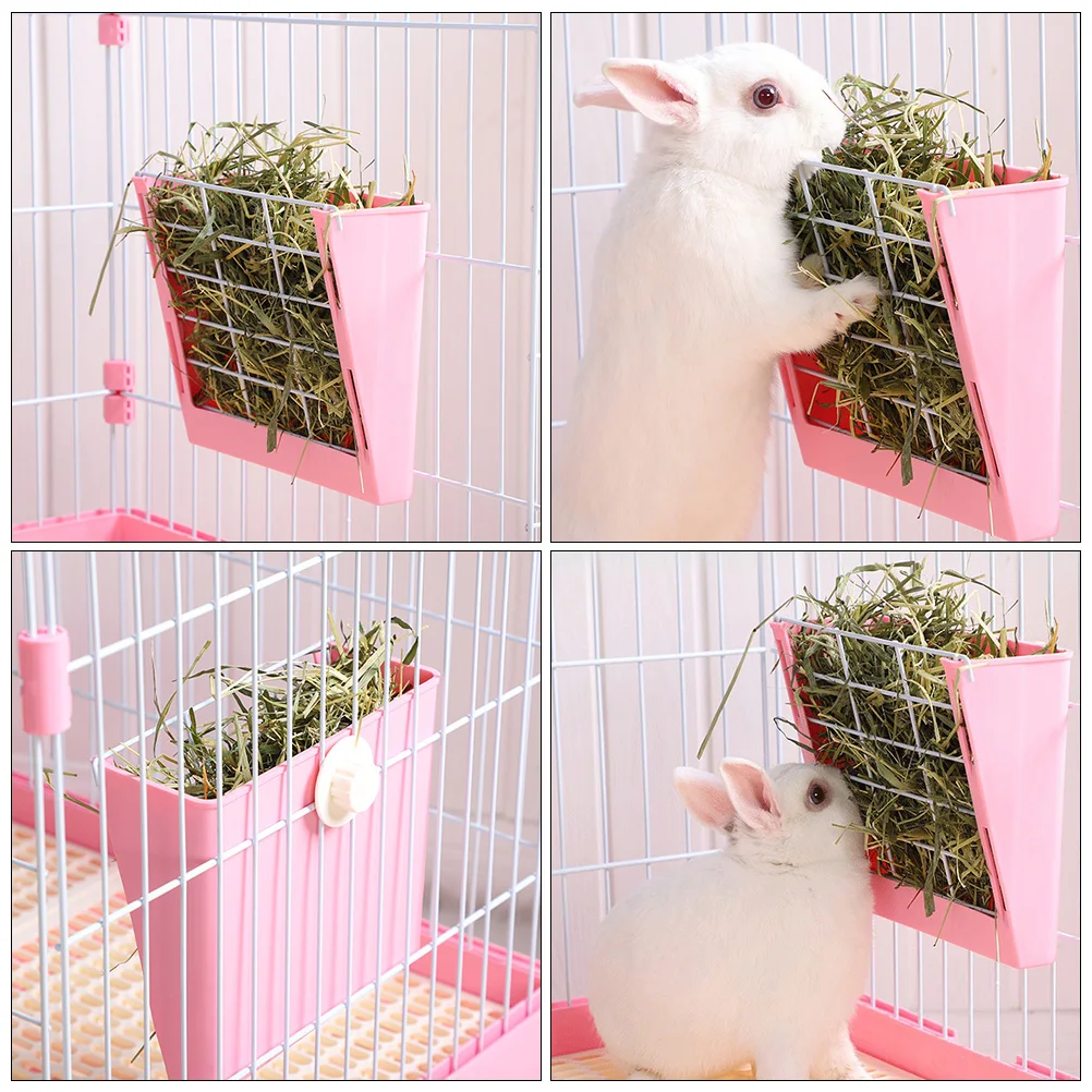 Grass Rack Pet Food Dispenser Hay Container Plastic Material Uniform Mesh Easy to Eat Suitable for Cages Secure Use Minimize
Grass Rack Pet Food Dispenser Hay Container Plastic Material Uniform Mesh Easy to Eat Suitable for Cages Secure Use Minimize