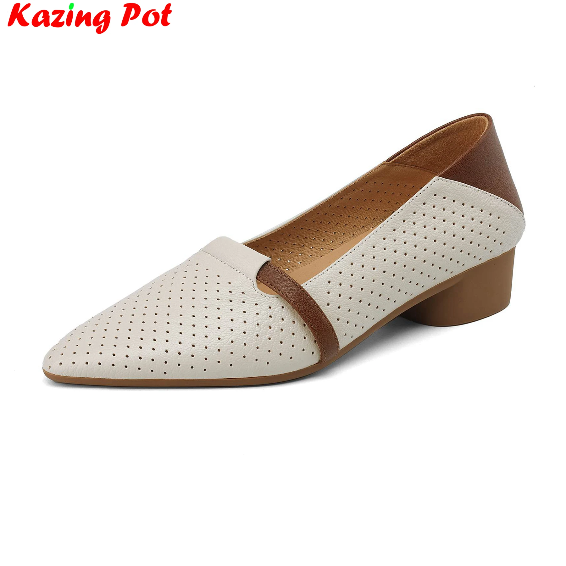 Krazing Pot Big Size 34-41 Sheepskin Pointed Toe Med Heels Spring Basic Shoes Shallow Retro Dating Office Lady Brand Women Pumps
Krazing Pot Big Size 34-41 Sheepskin Pointed Toe Med Heels Spring Basic Shoes Shallow Retro Dating Office Lady Brand Women Pumps