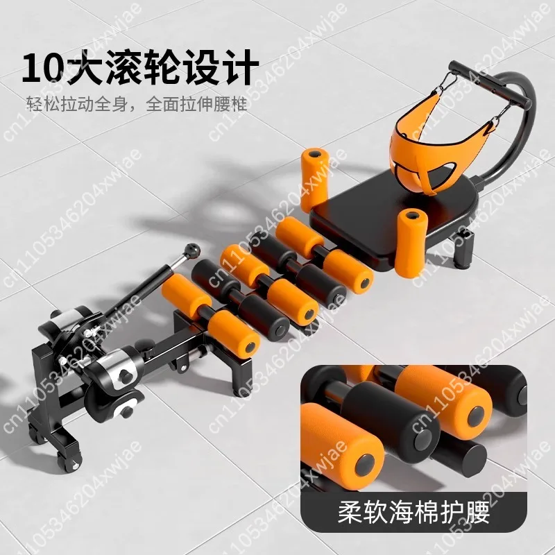 Multi-Function Inversion Table for Home Use, Back Leg and Neck Stretcher with Adjustable Angle for Relaxation
Multi-Function Inversion Table for Home Use, Back Leg and Neck Stretcher with Adjustable Angle for Relaxation