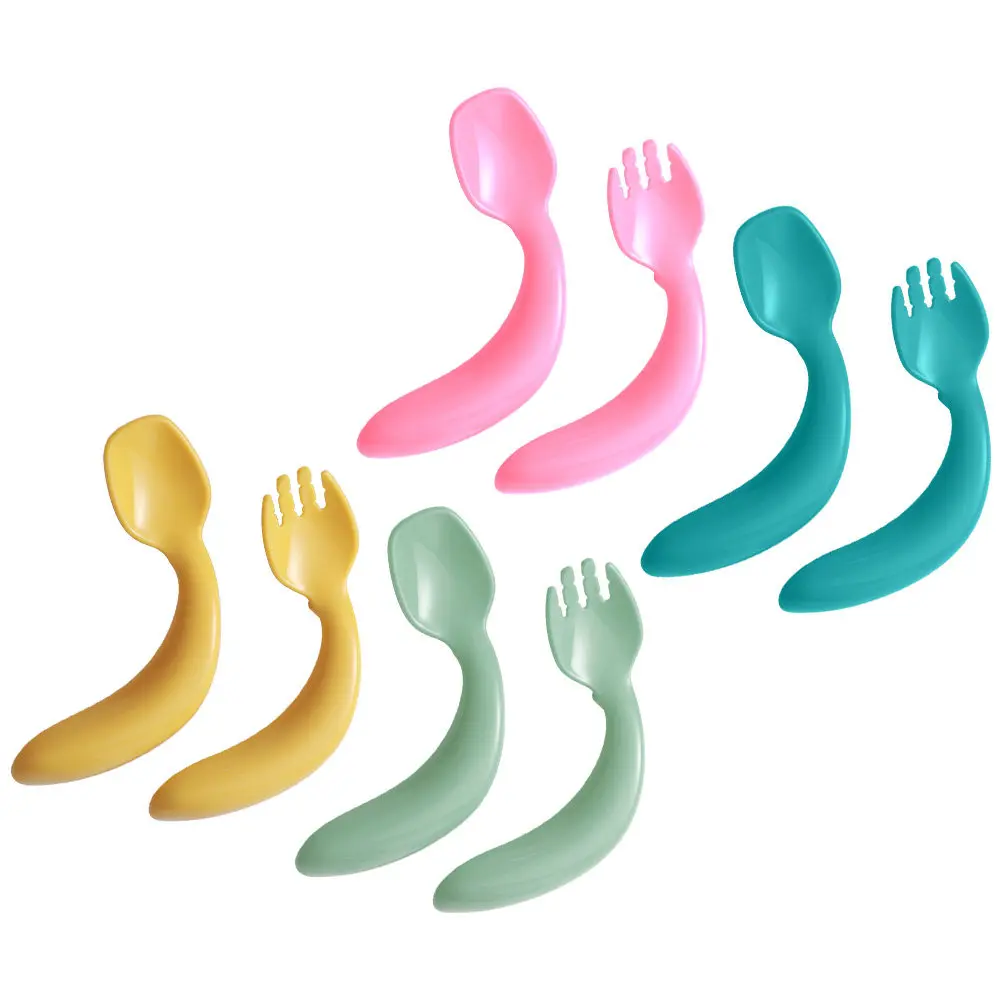 1Set Bendable Baby Fork Spoon Adorable Baby Utensils Set Compact Toddler Feeding Tools for Daily Use Kids Cutlery
1Set Bendable Baby Fork Spoon Adorable Baby Utensils Set Compact Toddler Feeding Tools for Daily Use Kids Cutlery