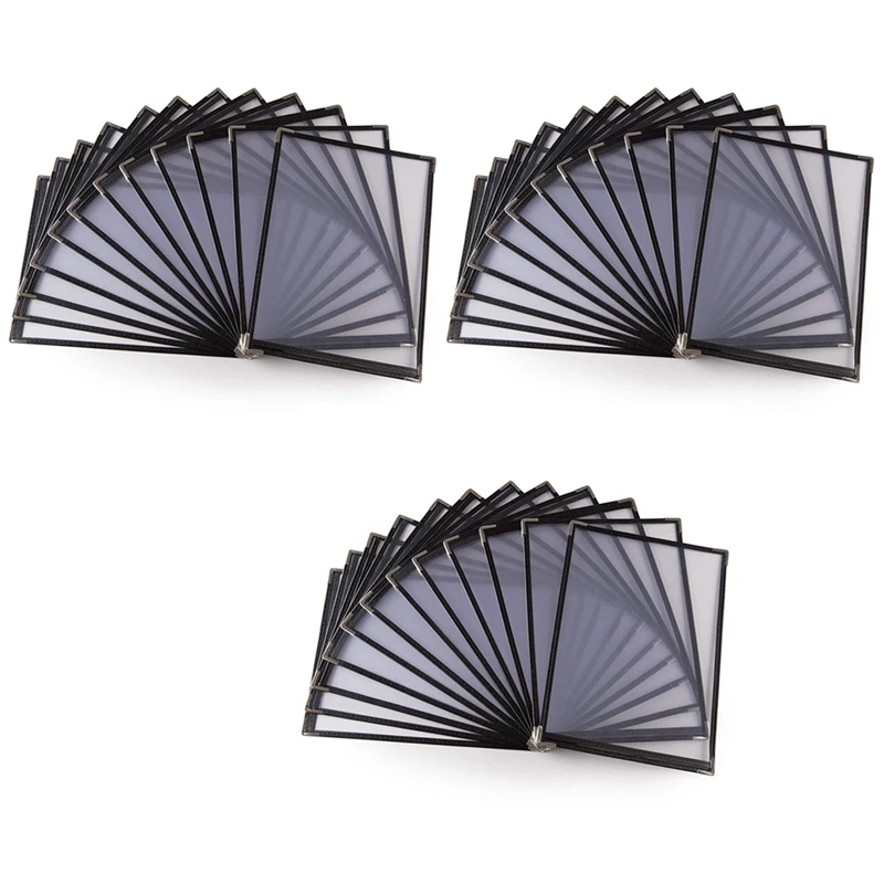 30 Pack Of Menu Covers - Single Page, 2 View, Fits 8.5 X 11 Inch Paper - Restaurant Menu Covers
30 Pack Of Menu Covers - Single Page, 2 View, Fits 8.5 X 11 Inch Paper - Restaurant Menu Covers