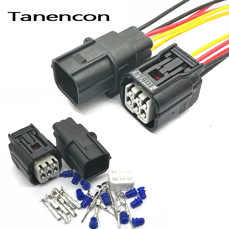 1 Set 6 Pin Car 1.2mm Oxygen Sensor Connector Plug Auto light Connector Accelerator Pedal Socket for Lingge 6189-7040 6188-4908
1 Set 6 Pin Car 1.2mm Oxygen Sensor Connector Plug Auto light Connector Accelerator Pedal Socket for Lingge 6189-7040 6188-4908
