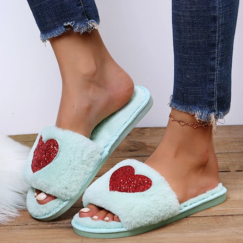 Couple's Slippers Women's Winter Love Indoor Heart Shoes Fashion Slipper Casual Breathable Platform Indoor Bedroom Slippers
Couple's Slippers Women's Winter Love Indoor Heart Shoes Fashion Slipper Casual Breathable Platform Indoor Bedroom Slippers