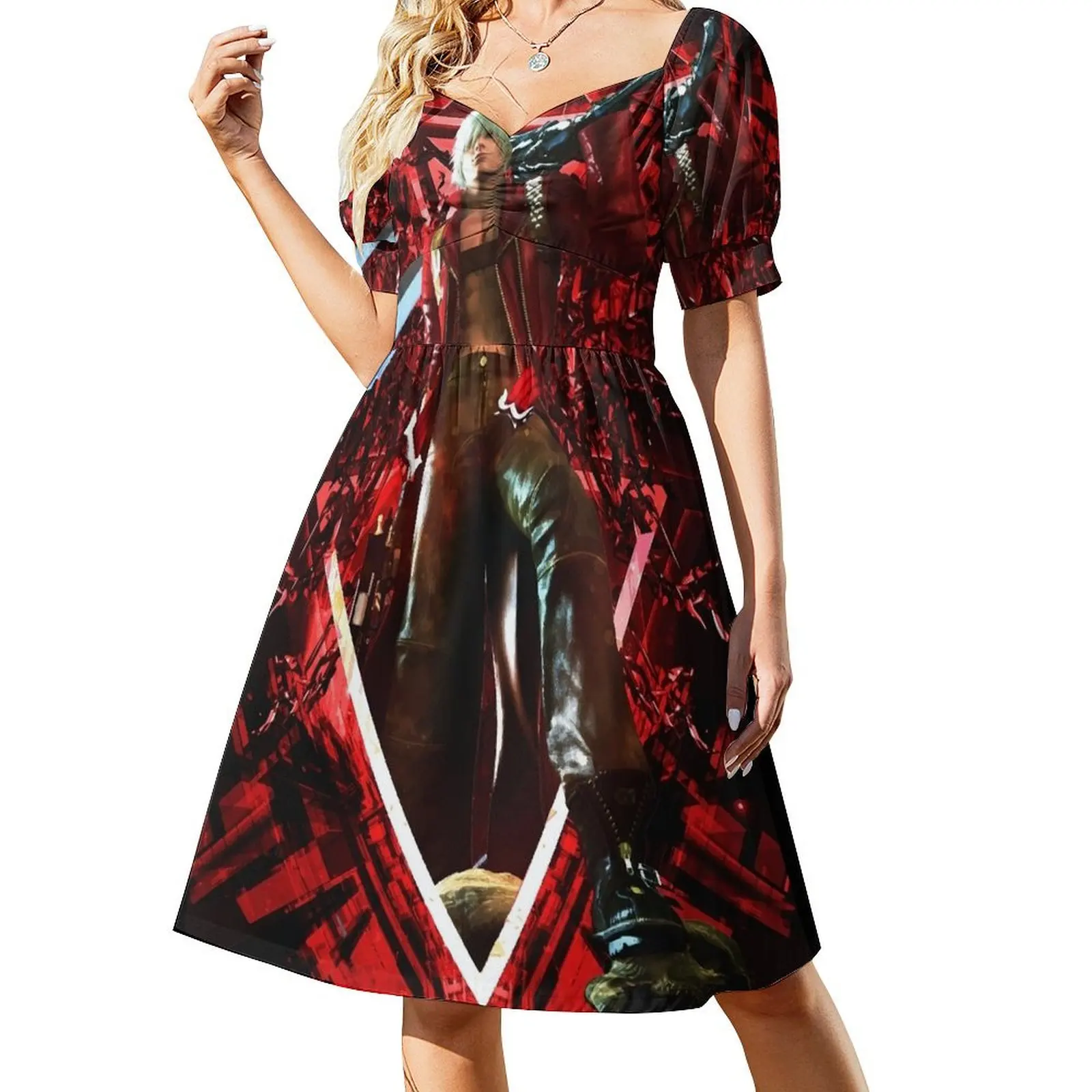 Ultimate Super Dante Artork Short-Sleeved Dress dresses for special events Woman dresses Women's long dress
Ultimate Super Dante Artork Short-Sleeved Dress dresses for special events Woman dresses Women's long dress