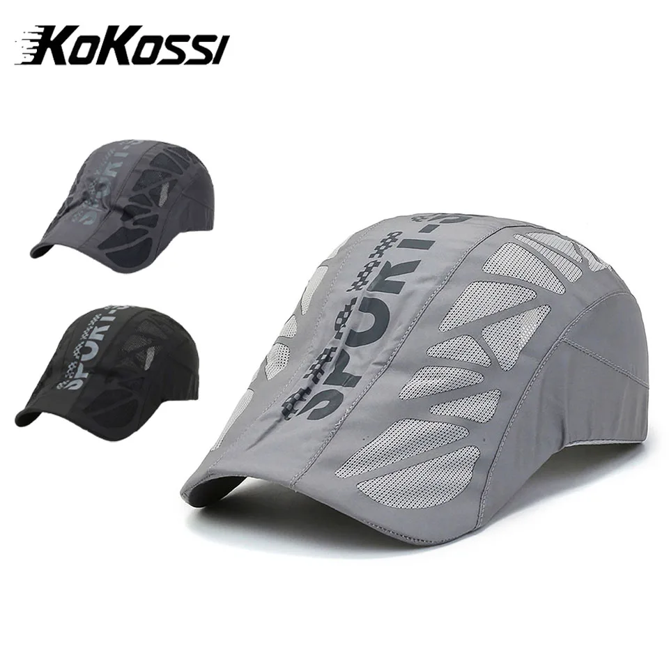 KoKossi, впитывающая пот, регулируемая кепка с козырьком, летние спортивные солнцезащитные шляпы, дышащая сетчатая шляпа, шляпа для гольфа, модная однотонная плоская кепка
KoKossi, впитывающая пот, регулируемая кепка с козырьком, летние спортивные солнцезащитные шляпы, дышащая сетчатая шляпа, шляпа для гольфа, модная однотонная плоская кепка