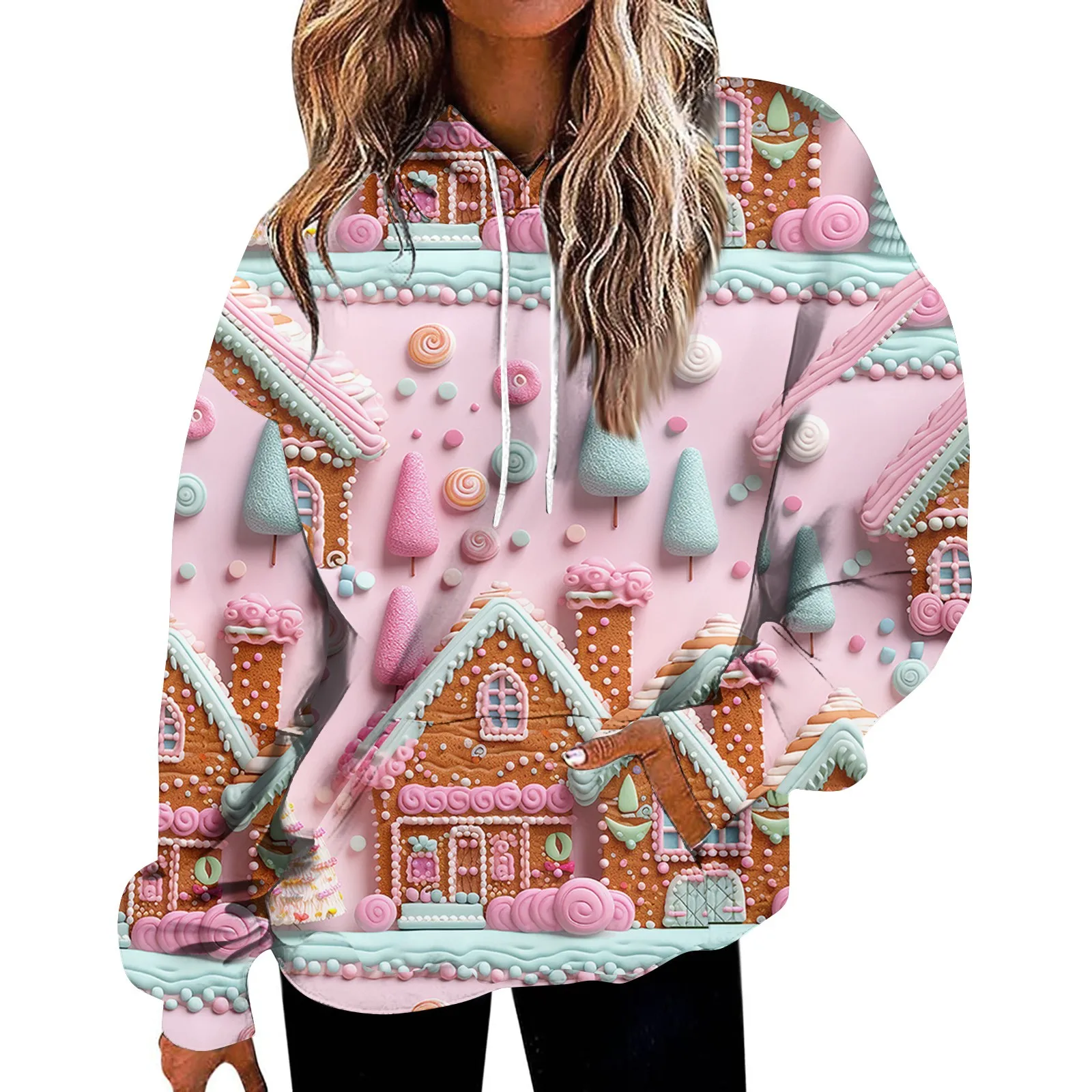 Christmas Women'S Hooded Top Fashion Casual Pullover 3d Printed Camping Fall Winter Oversized Women'S Holiday Hooded Sweatshirt
Christmas Women'S Hooded Top Fashion Casual Pullover 3d Printed Camping Fall Winter Oversized Women'S Holiday Hooded Sweatshirt